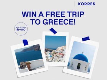 Korres USA Your Greek Getaway Sweepstakes