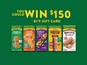 Nature Valley & BJ’s Sweepstakes - Purchase / Mail-In