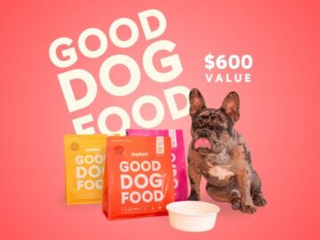 Pupford Good Dog Food Giveaway