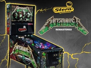 Stern Pinball’s Metallica Remastered Pinball Machine Sweepstakes