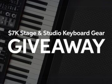 Sweetwater $7k Stage & Studio Keyboard Gear Giveaway