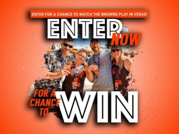 TrueFan Travel Las Vegas Browns Takeover Sweepstakes