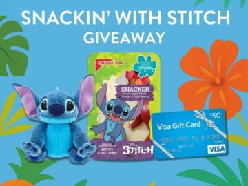 Crunch Pak Snackin' With Stitch Giveaway