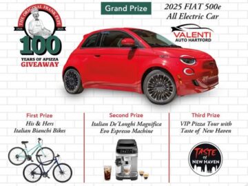 Frank Pepe’s 100 Year Anniversary Sweepstakes - Limited States