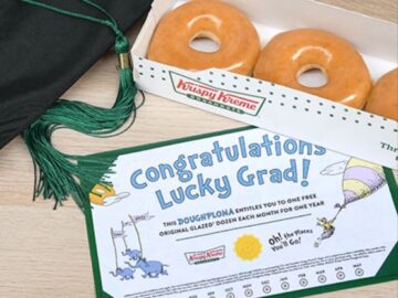 Krispy Kreme Grad Day Doughploma Pass Giveaway - Recent Grads / In-Store Only