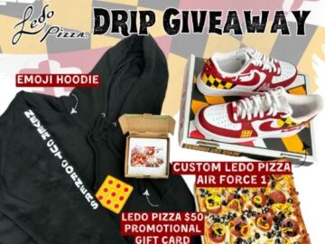 Ledo Pizza Drip Giveaway