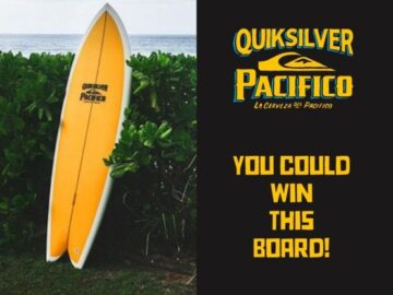 Quiksilver x Pacifico Custom Surfboard Sweepstakes