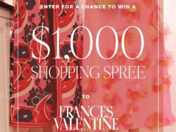 Flower Magazine Frances Valentine Gift Card Giveaway