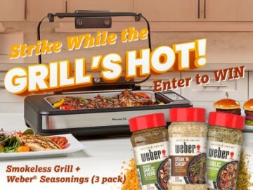 The Real Kitchen Strike While The Grill's Hot Giveaway