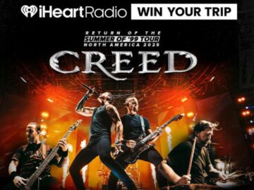 iHeartRadio Creed’s Summer of ’99 Tour Sweepstakes