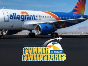 Allegiant Air Summer of Travel Sweepstakes