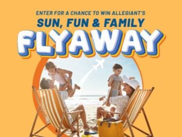 Allegiant Airlines Sun, Fun & Family Flyaway Sweepstakes