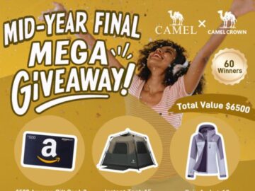 Camel Outdoor Final Mid-Year Mega Giveaway