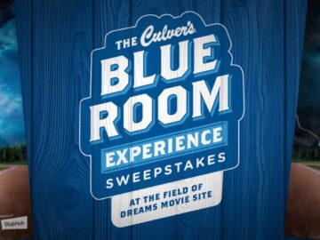 Culver’s Blue Room Experience Sweepstakes - Limited States
