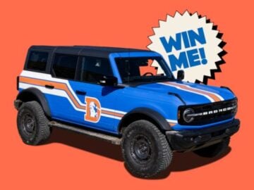 Denver Broncos Ford Bronco Enter To Win Sweepstakes - Limited States