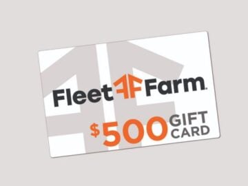 Fleet Farm July 2025 $500 Gift Card Sweepstakes