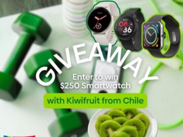 Fruits From Chile Workout with Kiwifruit Giveaway