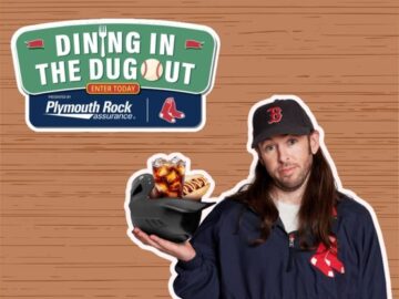 Plymouth Rock Dining In The Dugout Red Sox Sweepstakes