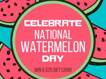 Sweepstakes Fanatics National Watermelon Day Giveaway