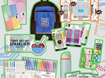 Zebra Pen & Pipsticks Back to School E-Zentials Sweepstakes