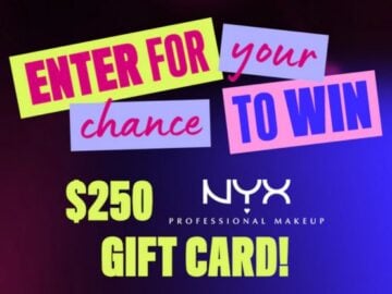 iHeartRadio $250 NYX Makeup Gift Card Sweepstakes