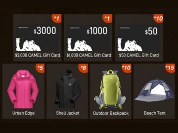 Camel Outdoor Grand Opening Giveaway