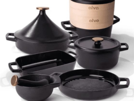 Nori Leather Grips by Alva Cookware main image 1