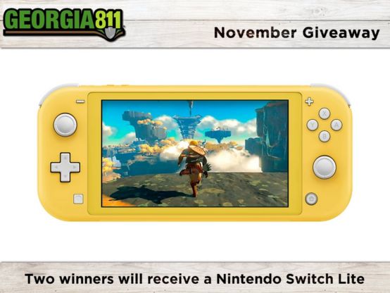 Georgia 811 Nintendo Switch Lite Giveaway