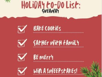Sweepstakes Fanatics Holiday To Do List Giveaway