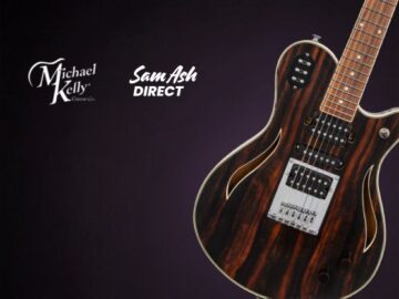 Sam Ash Music Michael Kelly Electric Guitar Giveaway - Instagram