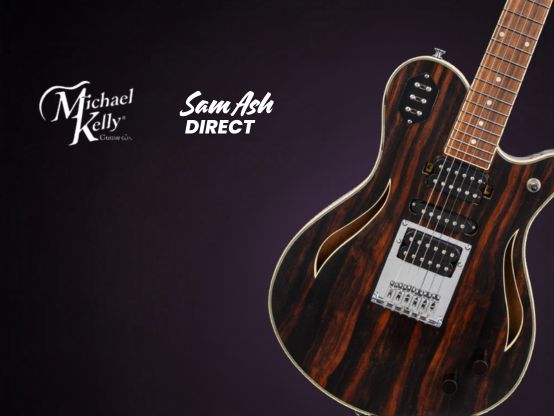 Sam Ash Music Michael Kelly Electric Guitar Giveaway - Instagram