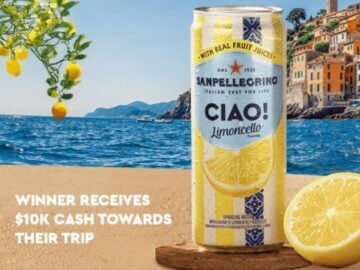 San Pellegrino Ciao Sweepstakes – Purchase / Mail-in