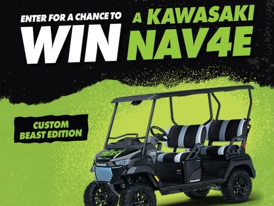 The Beast Kawasaki NAV 4E Giveaway Sweepstakes
