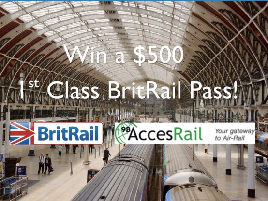 BritRail First Class Flexipass Giveaway