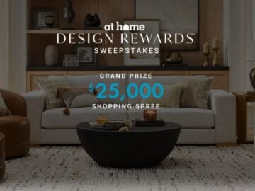 At Home Design Rewards Sweepstakes & Instant Win