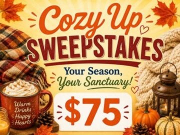 Just A Pinch Cozy Up Sweepstakes
