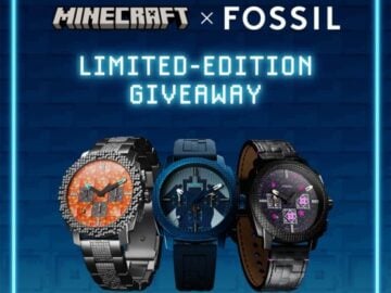 Minecraft x Fossil Giveaway