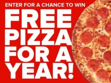 Hunt Brothers Pizza Free Pizza for a Year Sweepstakes
